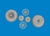 Eduard 6481136 P-40N wheels block tread EDUARD 1/48